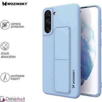 Wozinsky 4in1 švelnaus silikono dėklas - šviesiai mėlynas (Samsung S21 Plus)
